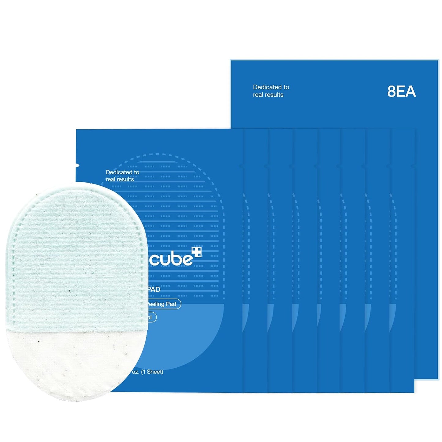 medicube Zero Pore Peel Pads 8EA, Face & Body Exfoliating Pads