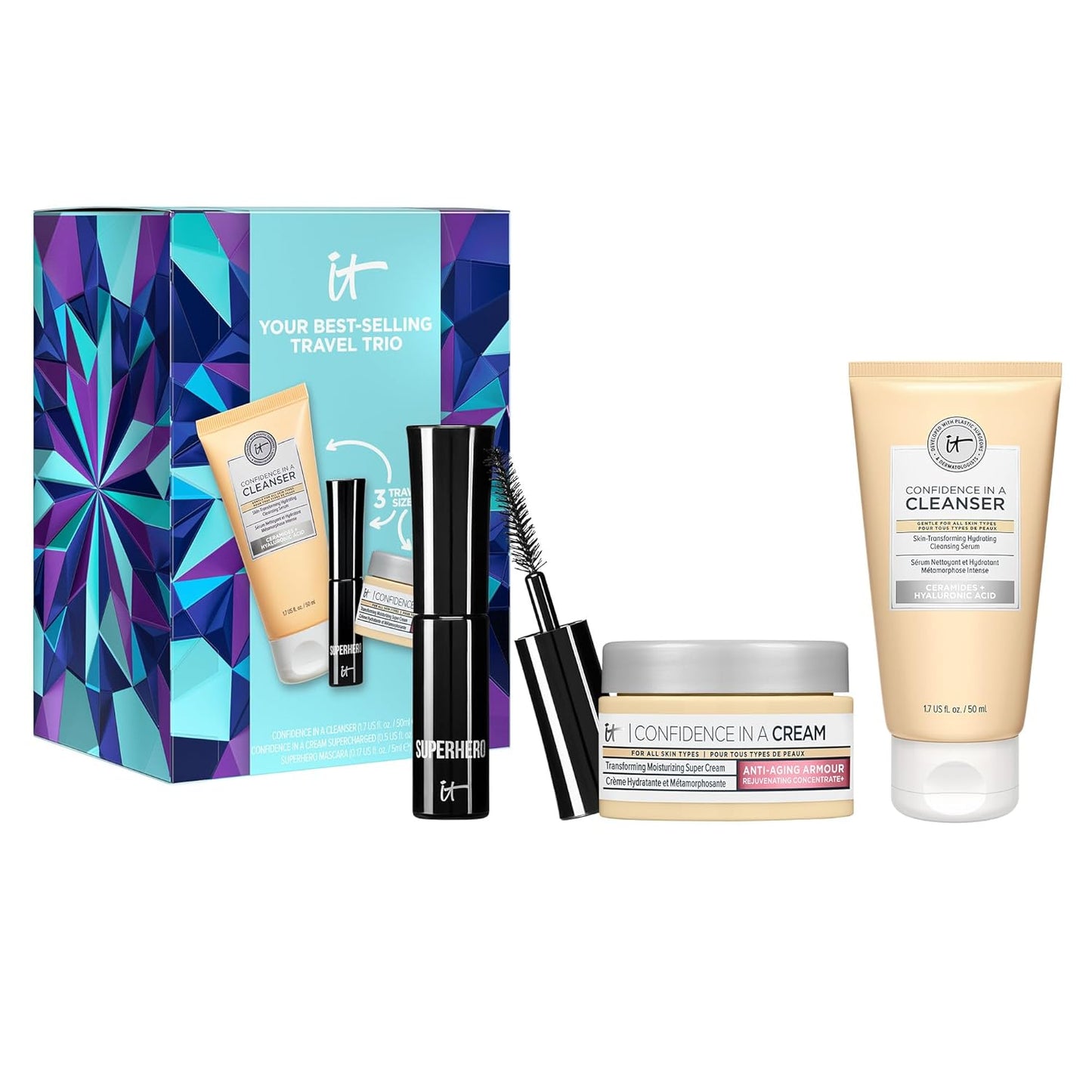 IT Cosmetics Best-Selling Travel Size Trio Gift Set