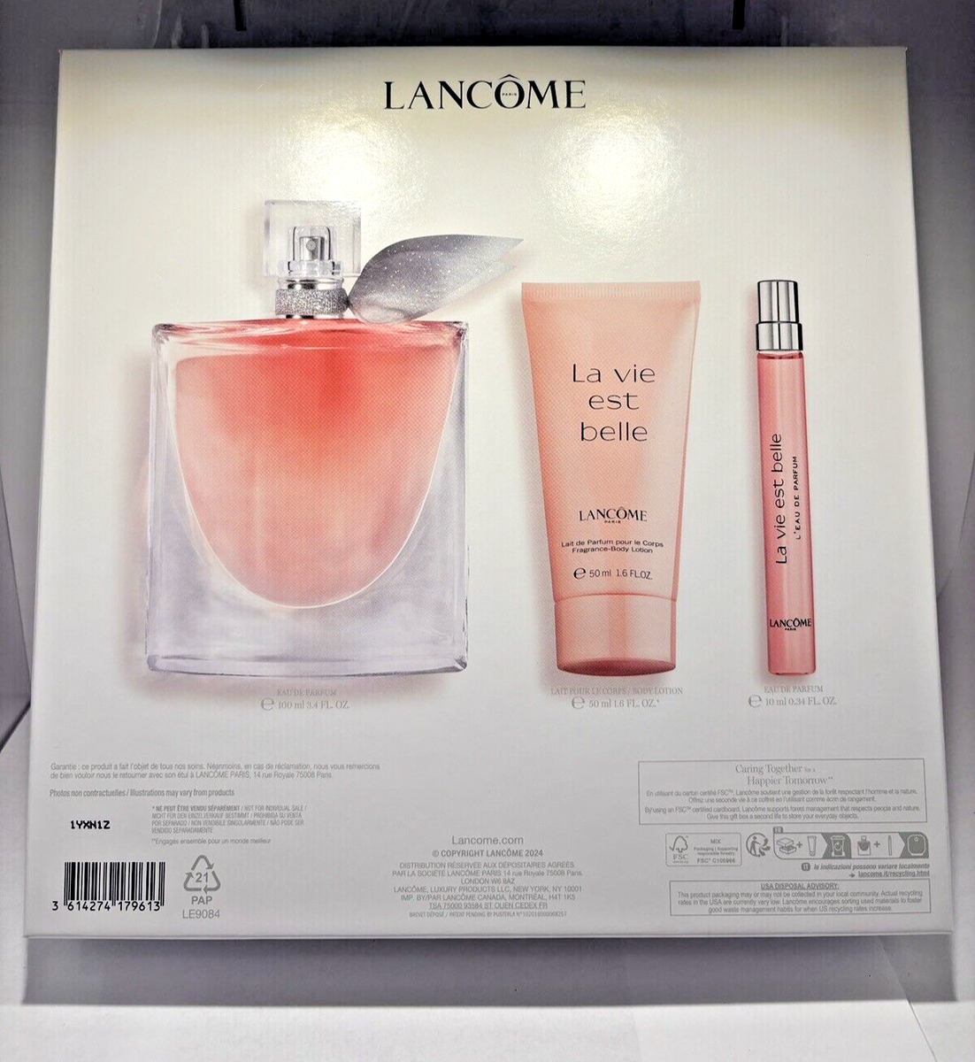 Lancome La Vie Est Belle L'eau De Parfum 3-Piece Set