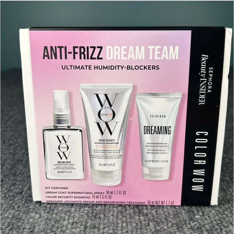 Color Wow Anti-Frizz Dream Team Ultimate Humidity-Blockers Kit مجموعة كولور واو دريم تيم لمكافحة الهيشان والرطوبة