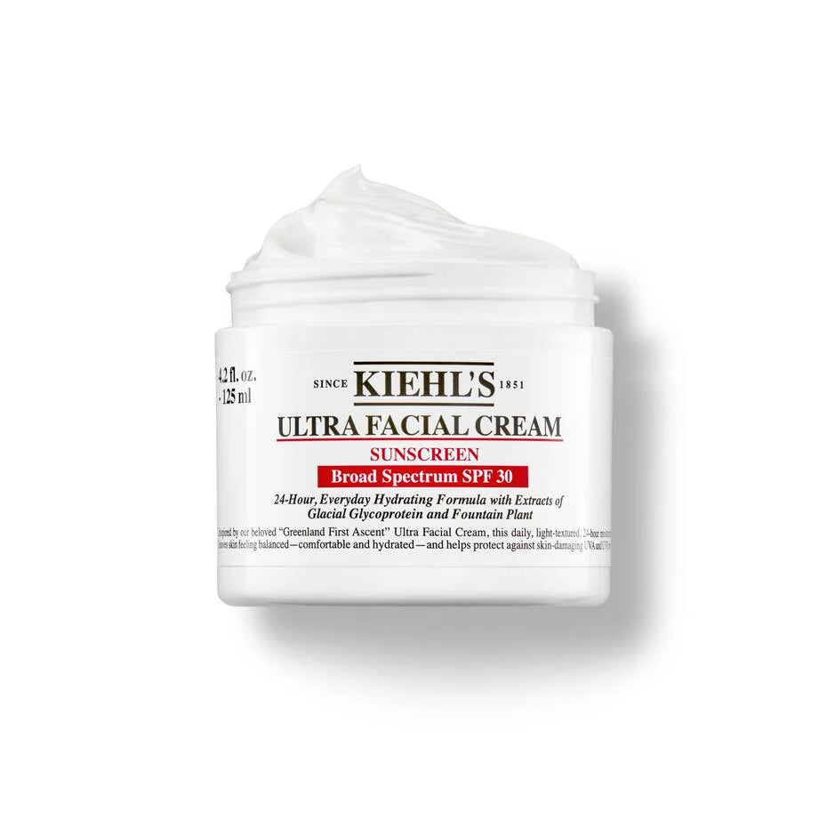 Kiehl's Ultra Facial Cream SPF 30 125 ml كريم ترطيب الوجه الترا مع واقي شمس