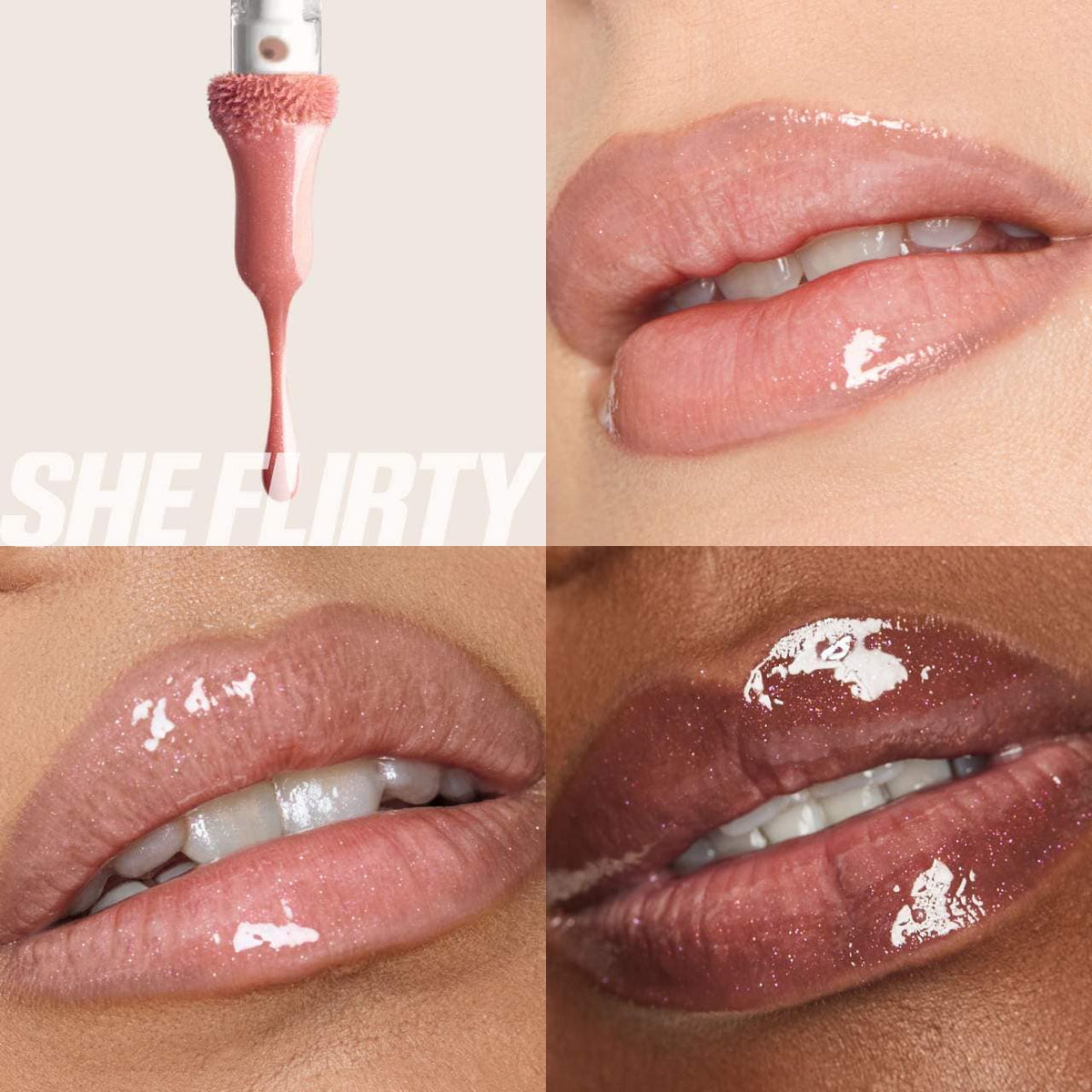 Huda Beauty Faux Filler Shiny Non-Sticky Lip Gloss