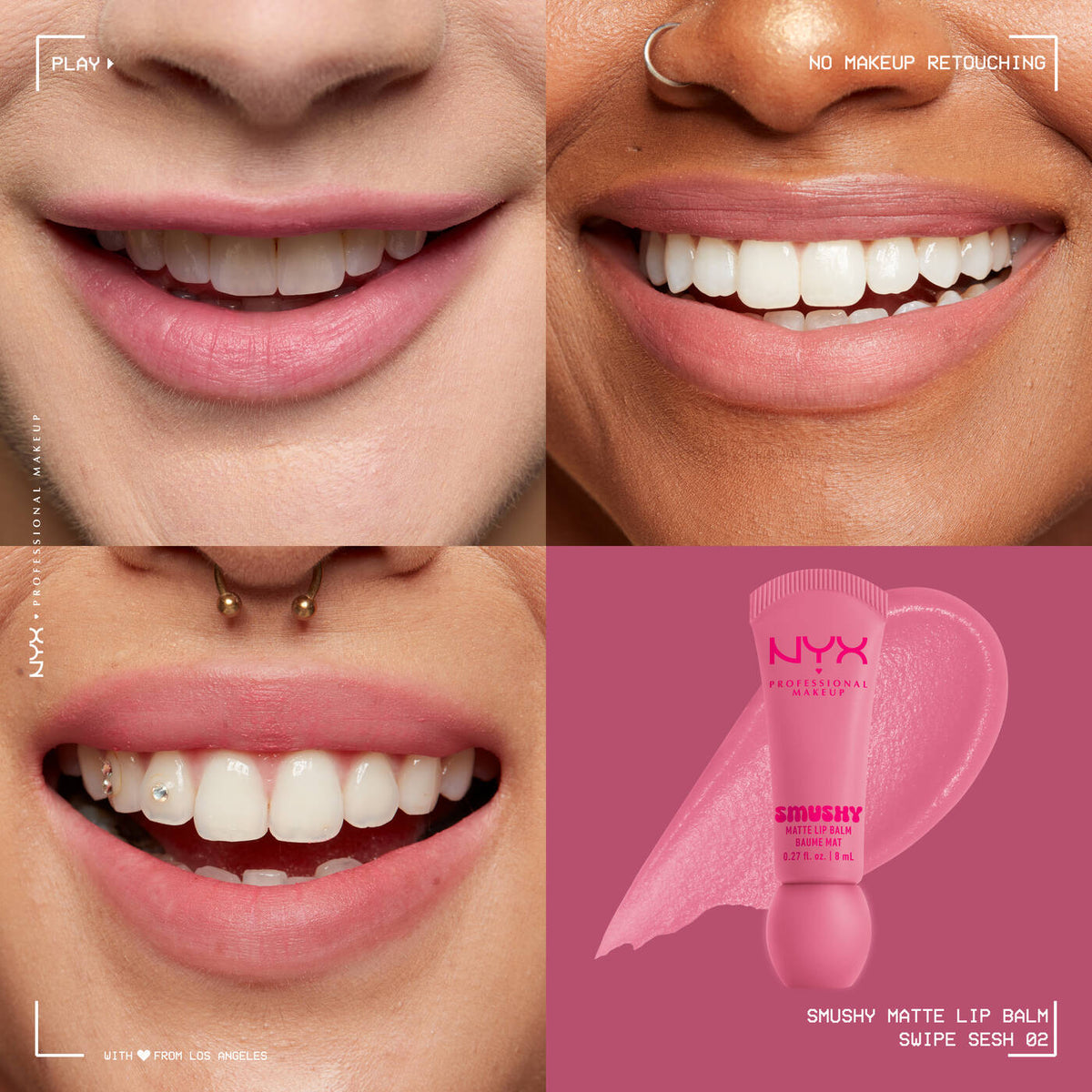 NYX PROFESSIONAL MAKEUP NYX SMUSHY MATTE LIP BALM