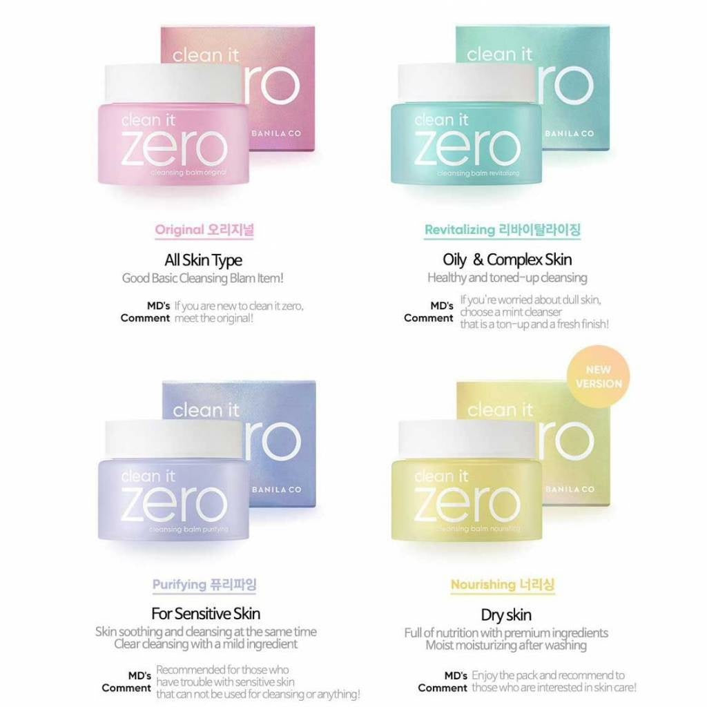 Clean It Zero, Cleansing Balm, Revitalizing – Klik Beauty Shop