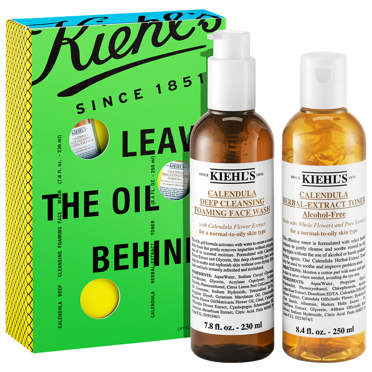 Kiehl's Since 1851 Leave The Oil Behind Gift Set