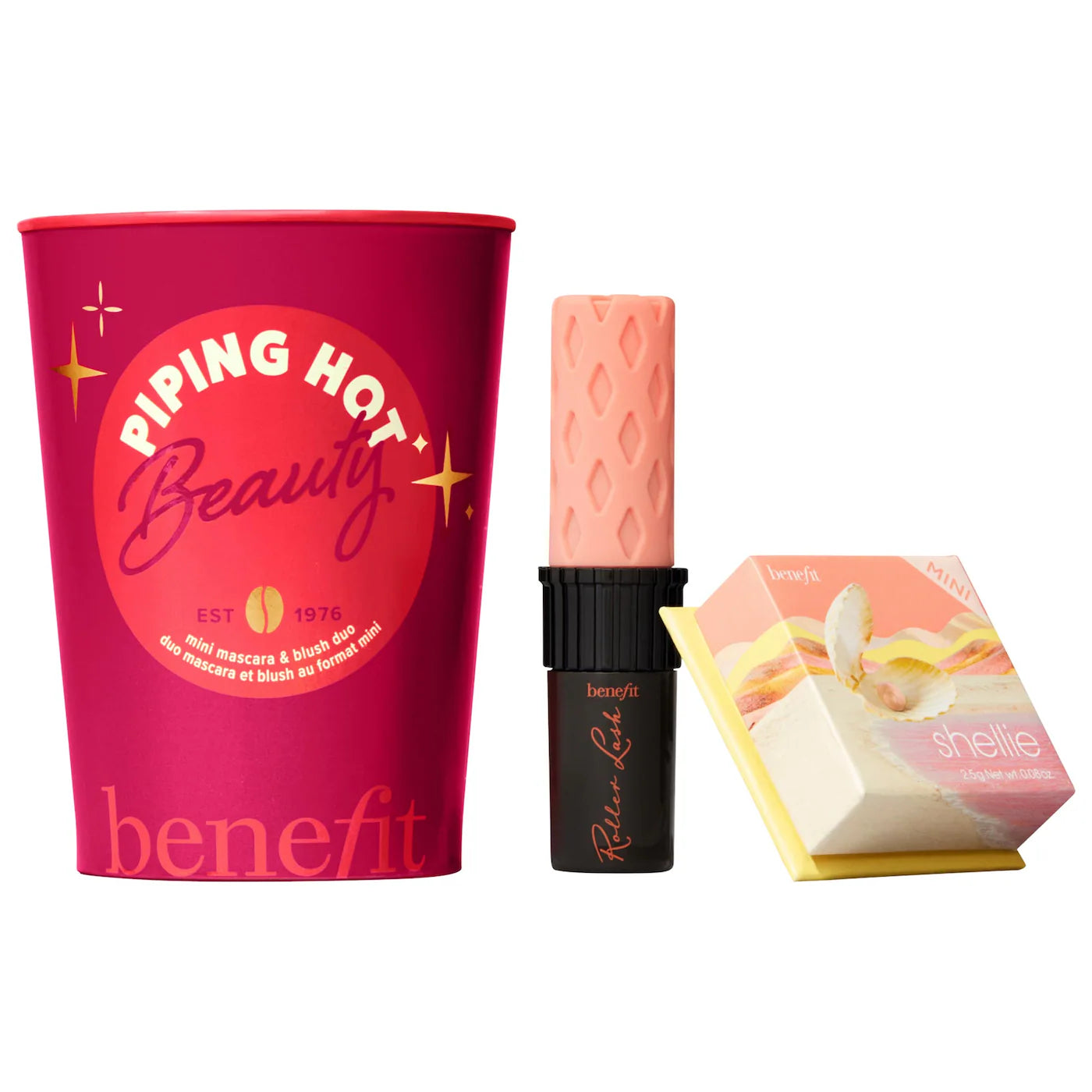 Benefit Cosmetics Piping Hot Beauty Mini Mascara & Blush Duo