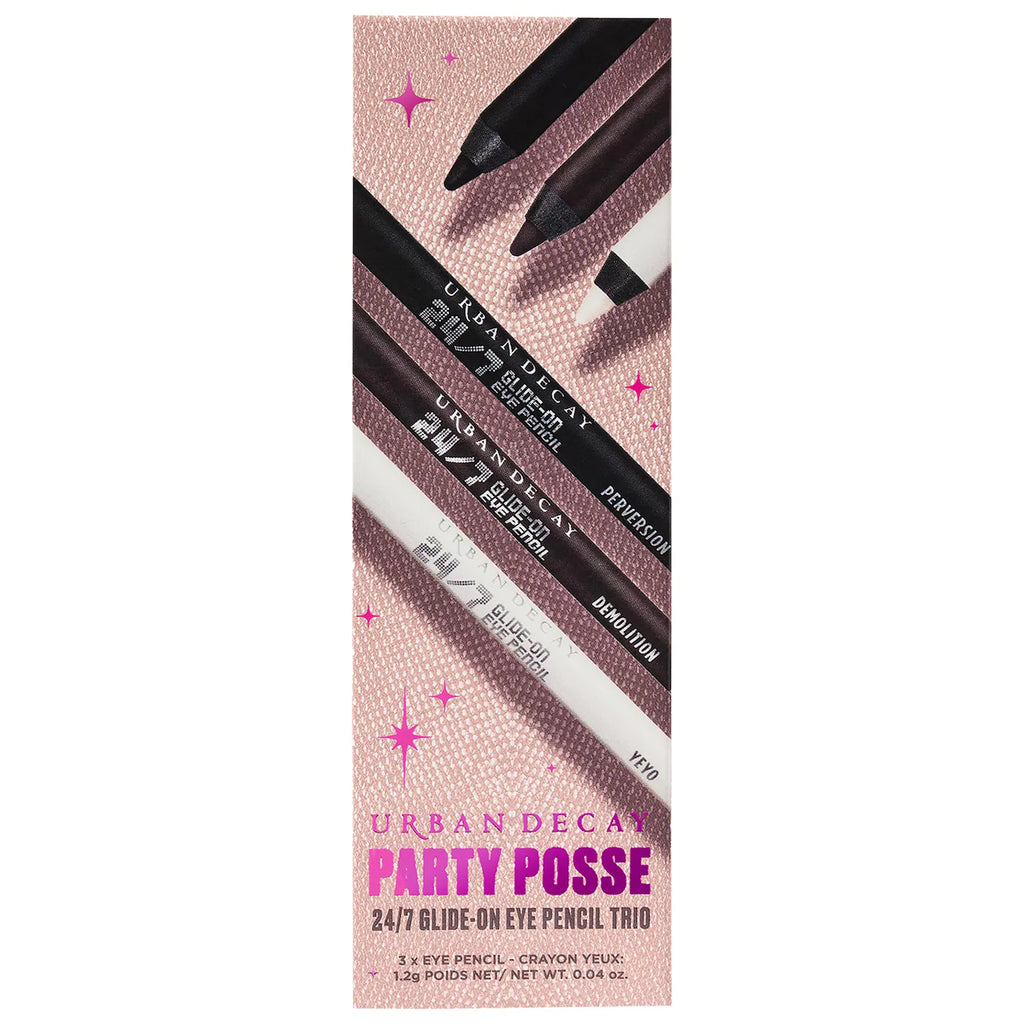 URBAN DECAY  Party Posse 24/7 Eyeliner Trio - Holiday Makeup Set