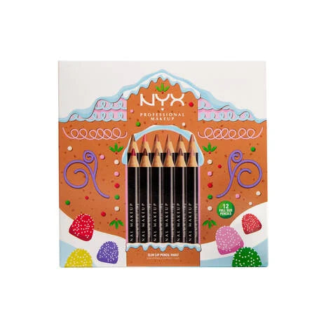 NYX Holiday Slim Lip Liner Vault