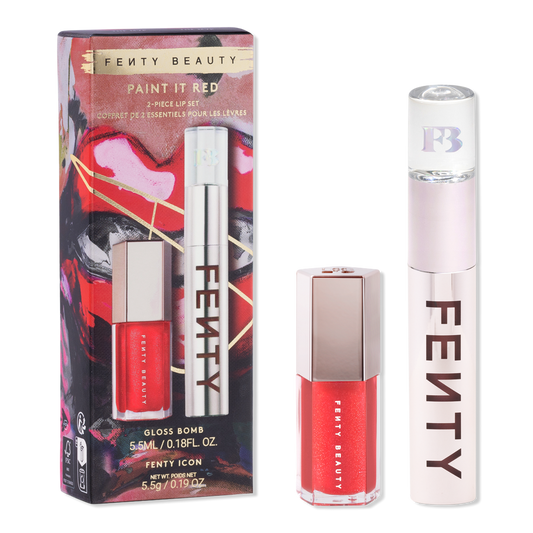 Fenty Beauty Paint It Red 2-Piece Lip Set