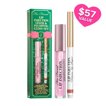 Too faced Lip Injection Plumping Lip Liner & Gloss Set