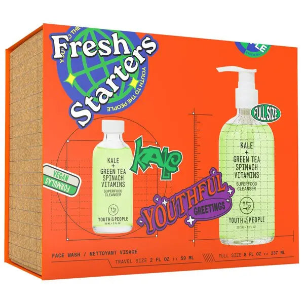 Youth To The People  fresh starters home & away cleanser duo