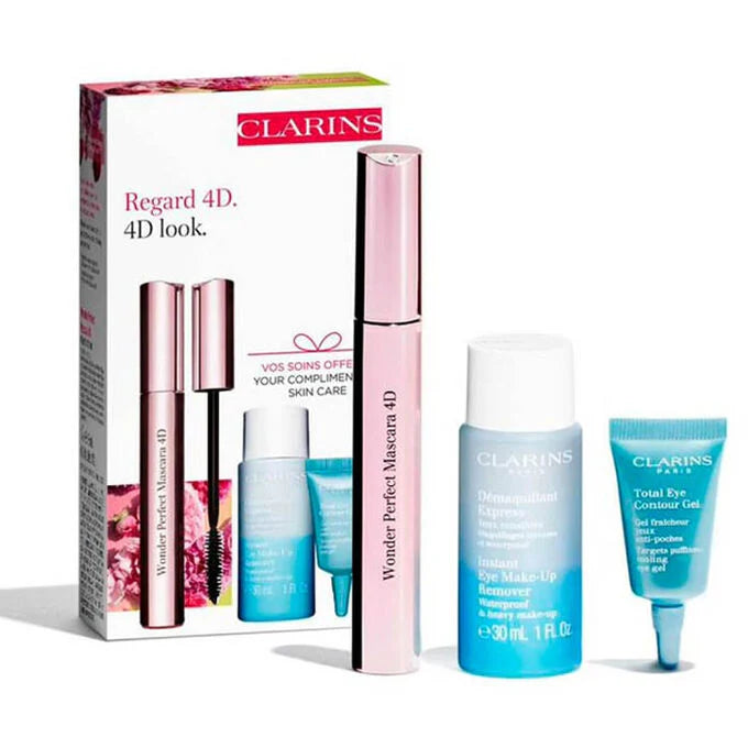 Clarins Wonder Perfect Mascara 4D Set 3 Pieces