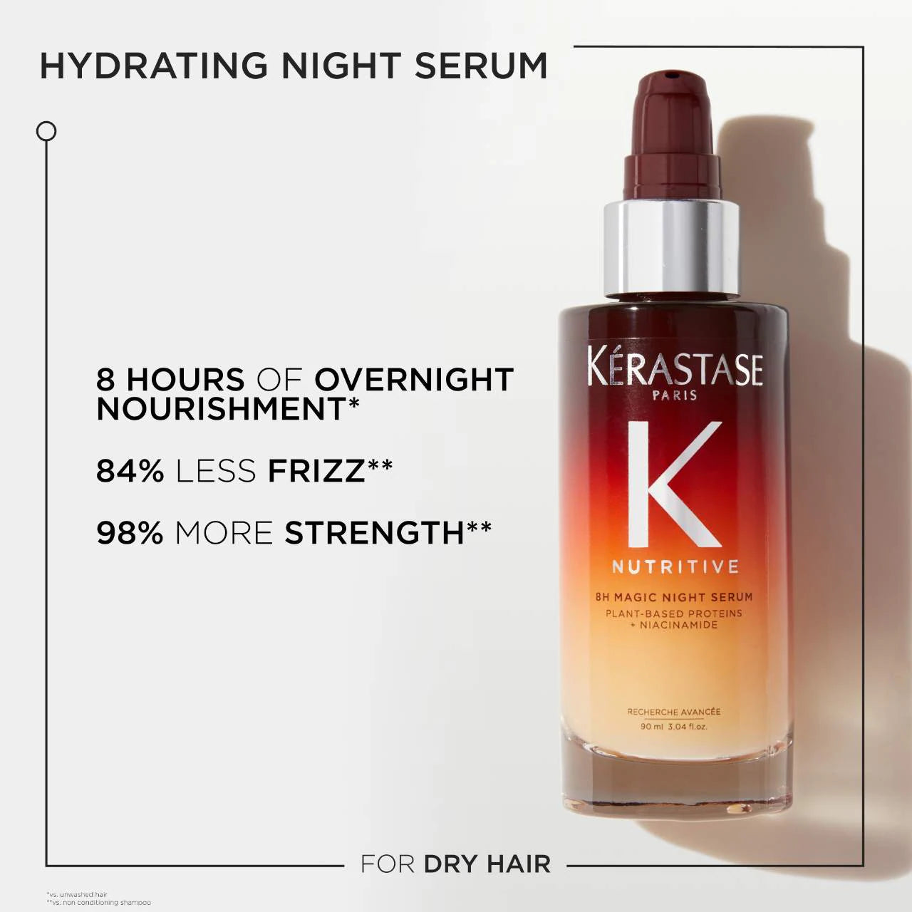 Kérastase - Iconic Hair Heroes Gift Set: 8H Magic Night Serum & Mini Elixir Ultime Hair Oil