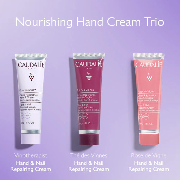 CAUDALIE  Hydrating & Nourishing Hand Cream Trio