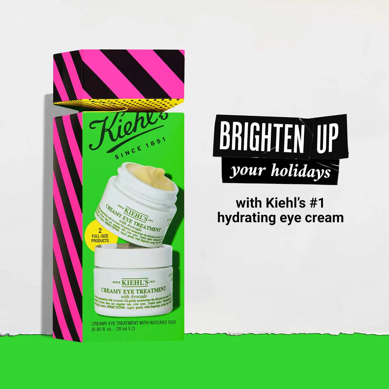 Kiehl's Since 1851 An Avo Toast To Bright Eyes Duo