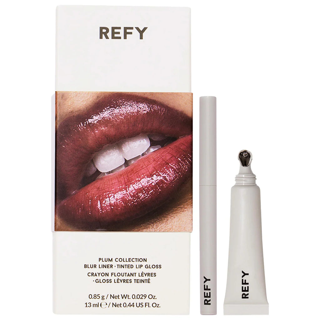 REFY  Plum Lip Liner and Gloss Collection