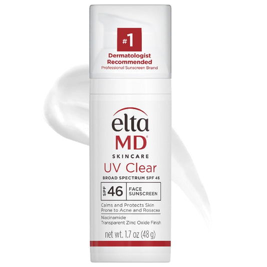 EltaMD UV Clear Face Sunscreen, Oil Free Sunscreen with Zinc Oxide