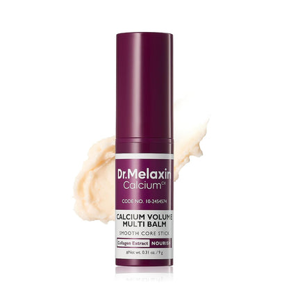 Dr.Melaxin Collagen Multi Balm Stick, Calcium & Adenosine Korean Wrinkle Stick for Eye, Neck & Face, Firming
