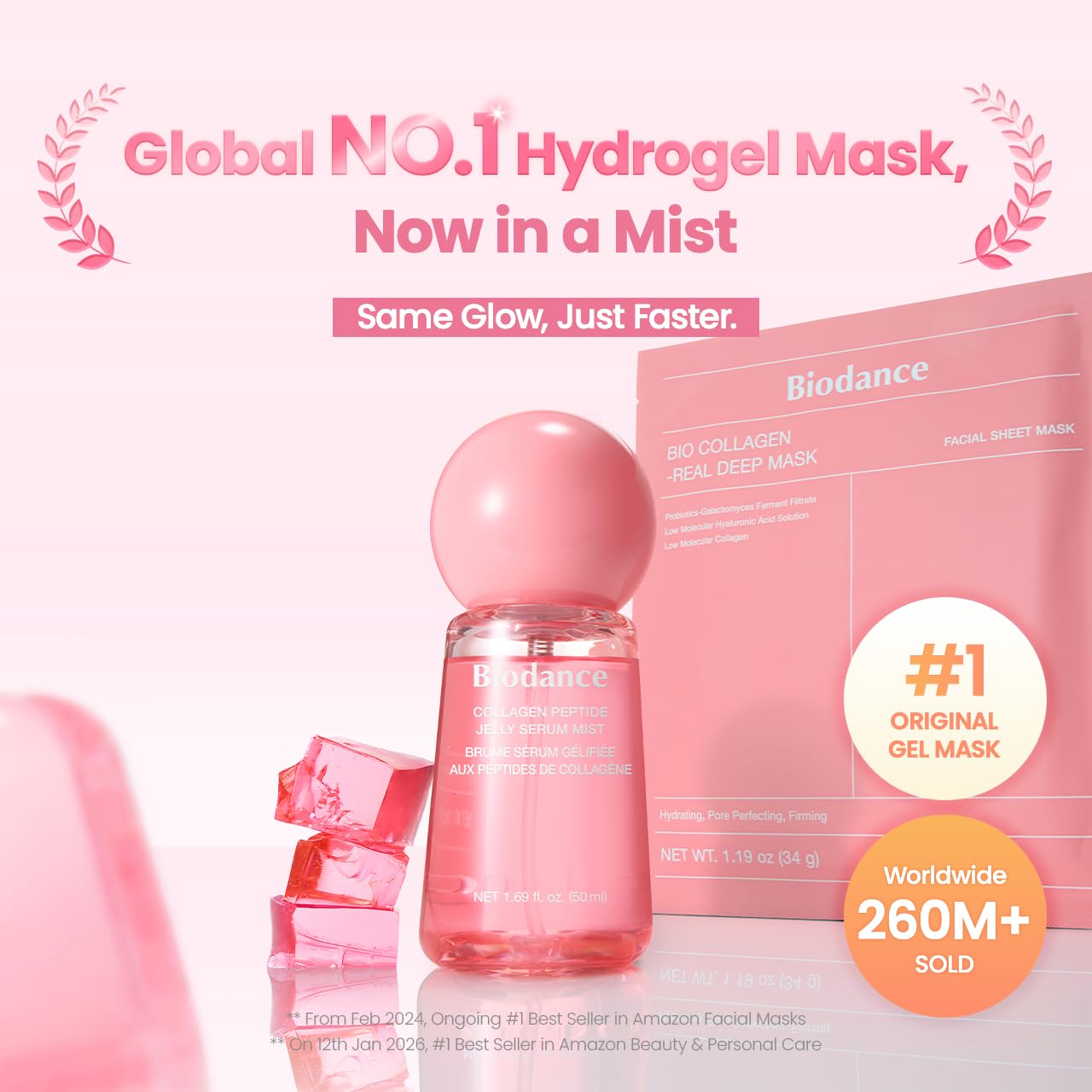 BIODANCE Collagen Peptides Jelly Serum Mist