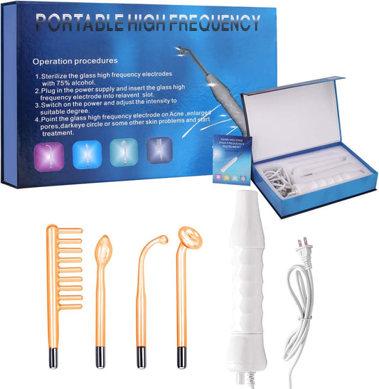 High Frequency Portable Handheld Facial Wand Machine