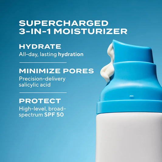 Murad Superactive Moisturizer SPF 50: Mattifying Oil + Pore Control مرطب يومي مع SPF 50 للتحكم بالزيوت وتقليل مظهر المسام (Copy)