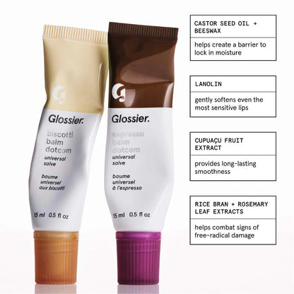 GLOSSIER  Limited Edition Balm Dotcom Duo