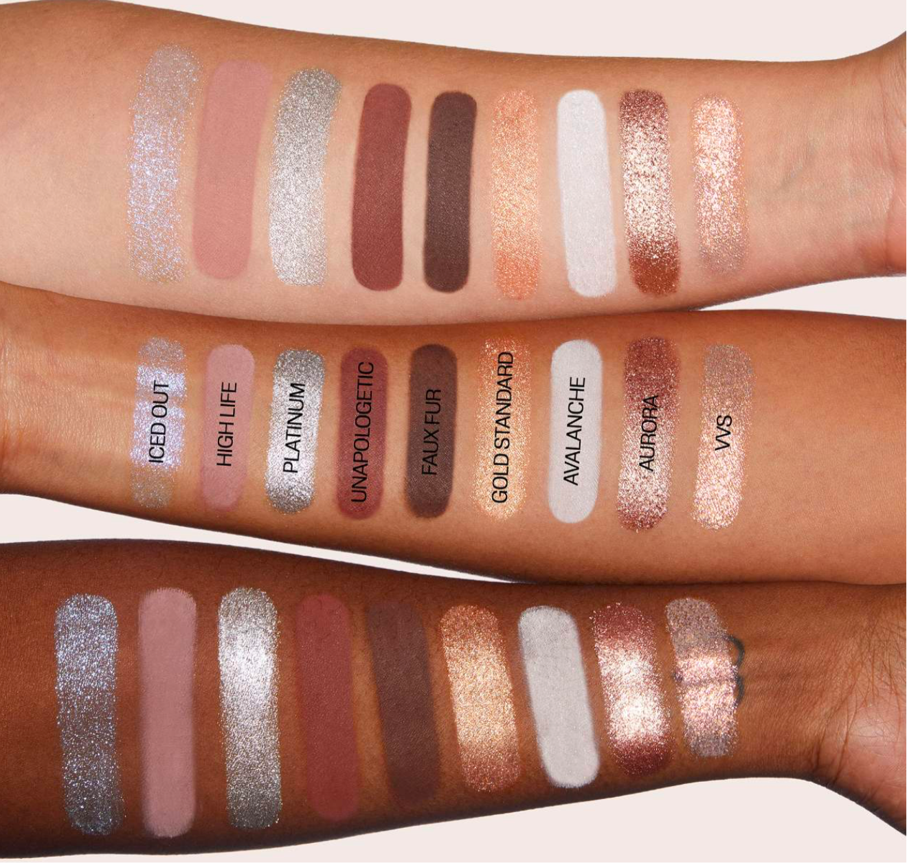 Huda Beauty Icy Nude Eyeshadow Palette