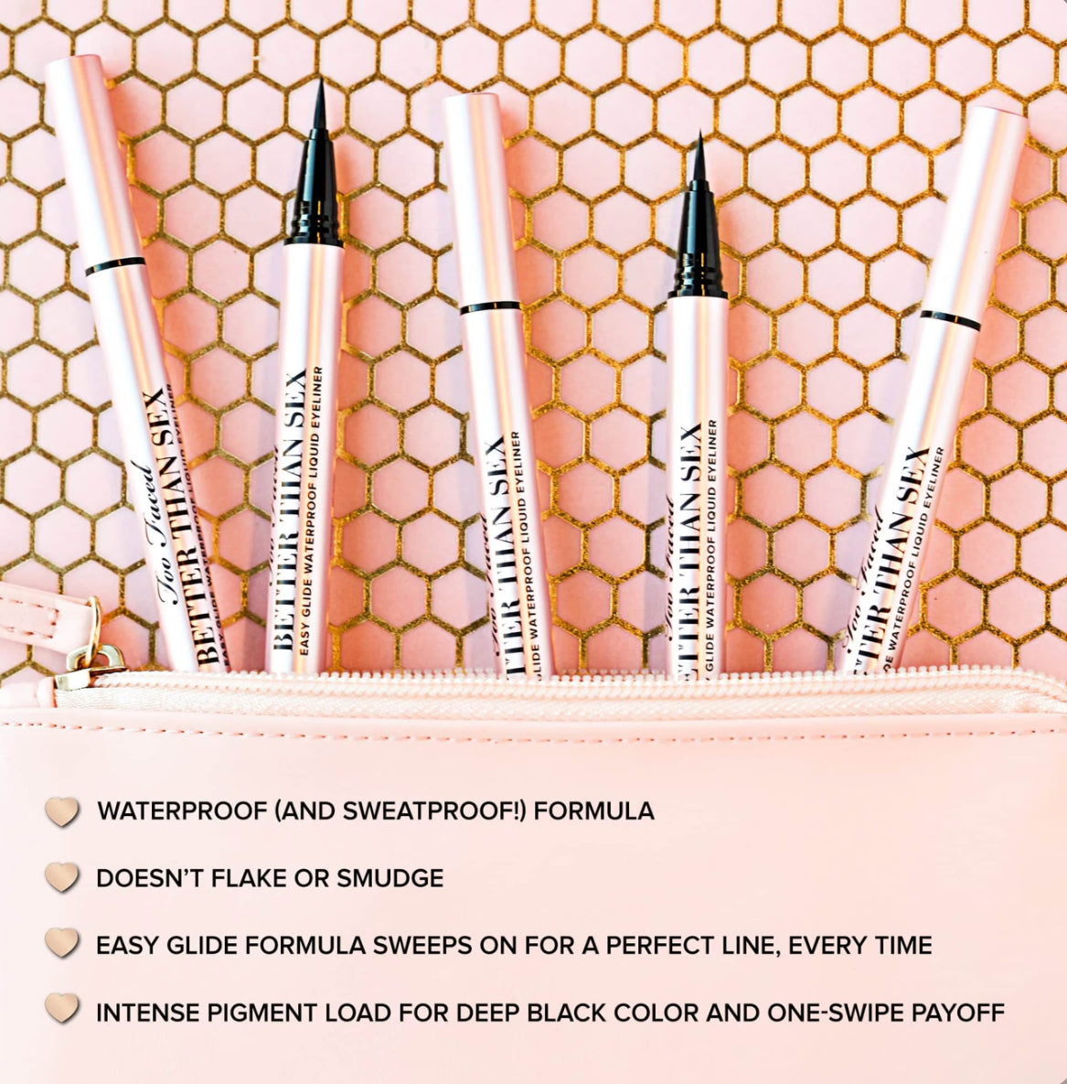 Too Faced Better Than Sex Easy Glide Waterproof Liquid Eyeliner