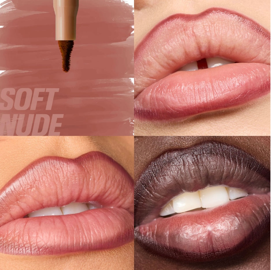 HUDA BEAUTY Lip Contour Lip Stain for 12-Hour Wear تسليم فوري