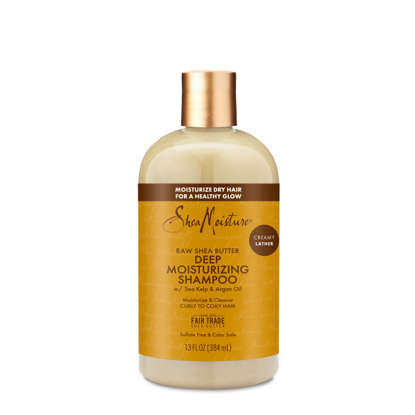 SheaMoisture Shampoo Deep Moisturizing For Dry, Damaged Or Transitioning Hair Raw Shea Butter 13oz