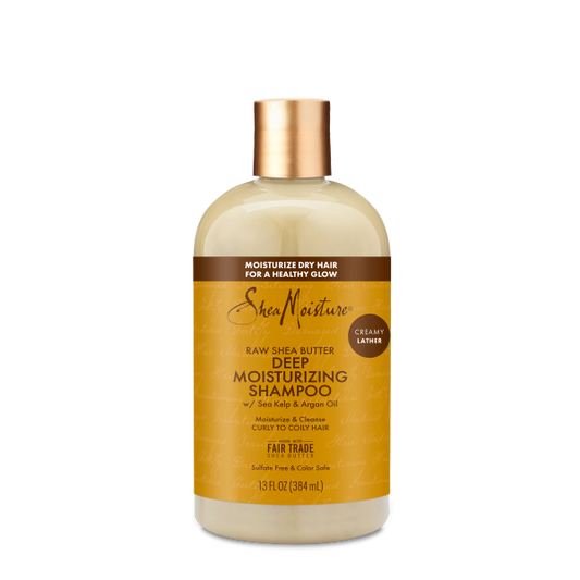 SheaMoisture Shampoo Deep Moisturizing For Dry, Damaged Or Transitioning Hair Raw Shea Butter 13oz