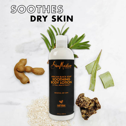 SheaMoisture African Black Soap Soothing Body Lotion
 384ml