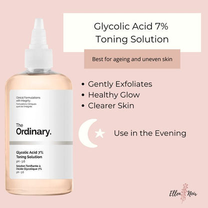 The Ordinary Glycolic Acid 7% Toning Solution | ACID 240 ml