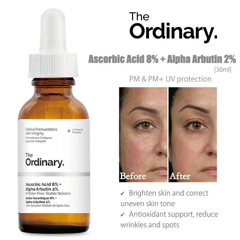 The Ordinary Ascorbic Acid 8% + Alpha Arbutin 2% | ACIDS