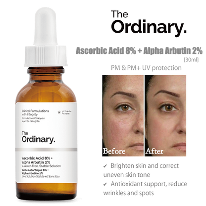 The Ordinary Ascorbic Acid 8% + Alpha Arbutin 2% | ACIDS