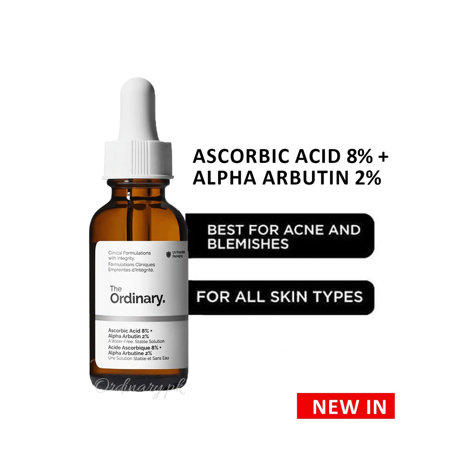 The Ordinary Ascorbic Acid 8% + Alpha Arbutin 2% | ACIDS