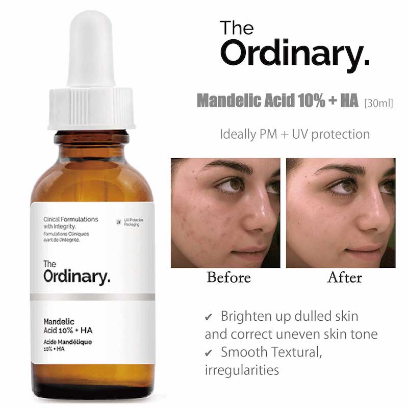 The Ordinary Mandelic Acid 10% + HA | ACIDS