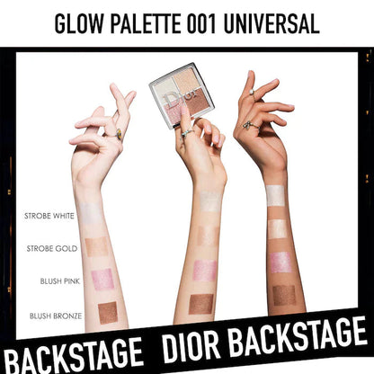 Dior Backstage Glow Face Palette - 001 Universal