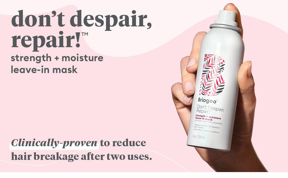 Briogeo Don't Despair, Repair! Strength + Moisture Leave-In Spray Hair Mask