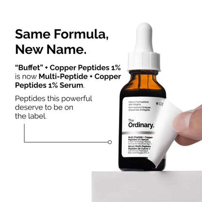 The Ordinary 'Buffet' + Copper Peptides 1% - 30ml