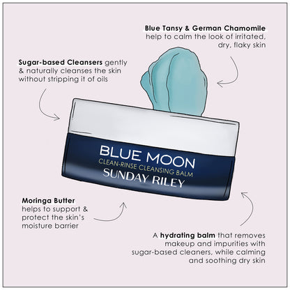 Sunday Riley Blue Moon Tranquility Cleansing Balm - 100g