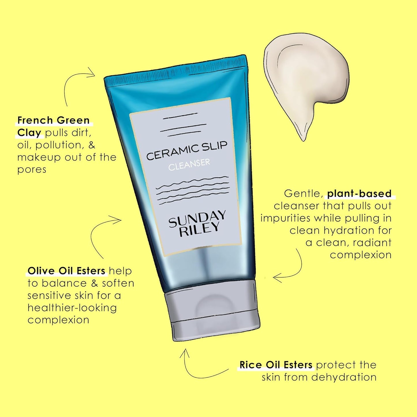 Sunday Riley Ceramic Slip Cleanser - 150ml