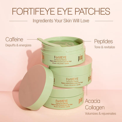 Pixi FortifEYE Collagen Under-Eye Patches - 60 pads