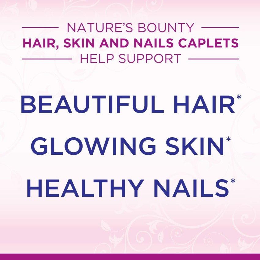 Nature’s Bounty Hair, Skin & Nails, 60 Coated Caplets