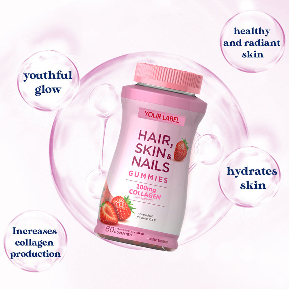 Nature’s Bounty Hair, Skin, & Nails, Strawberry Flavored