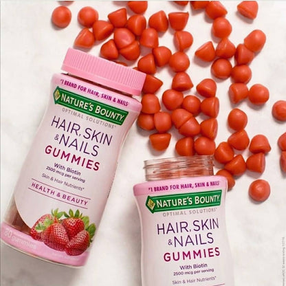 Nature’s Bounty Hair, Skin, & Nails, Strawberry Flavored