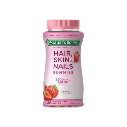 Nature’s Bounty Hair, Skin, & Nails, Strawberry Flavored