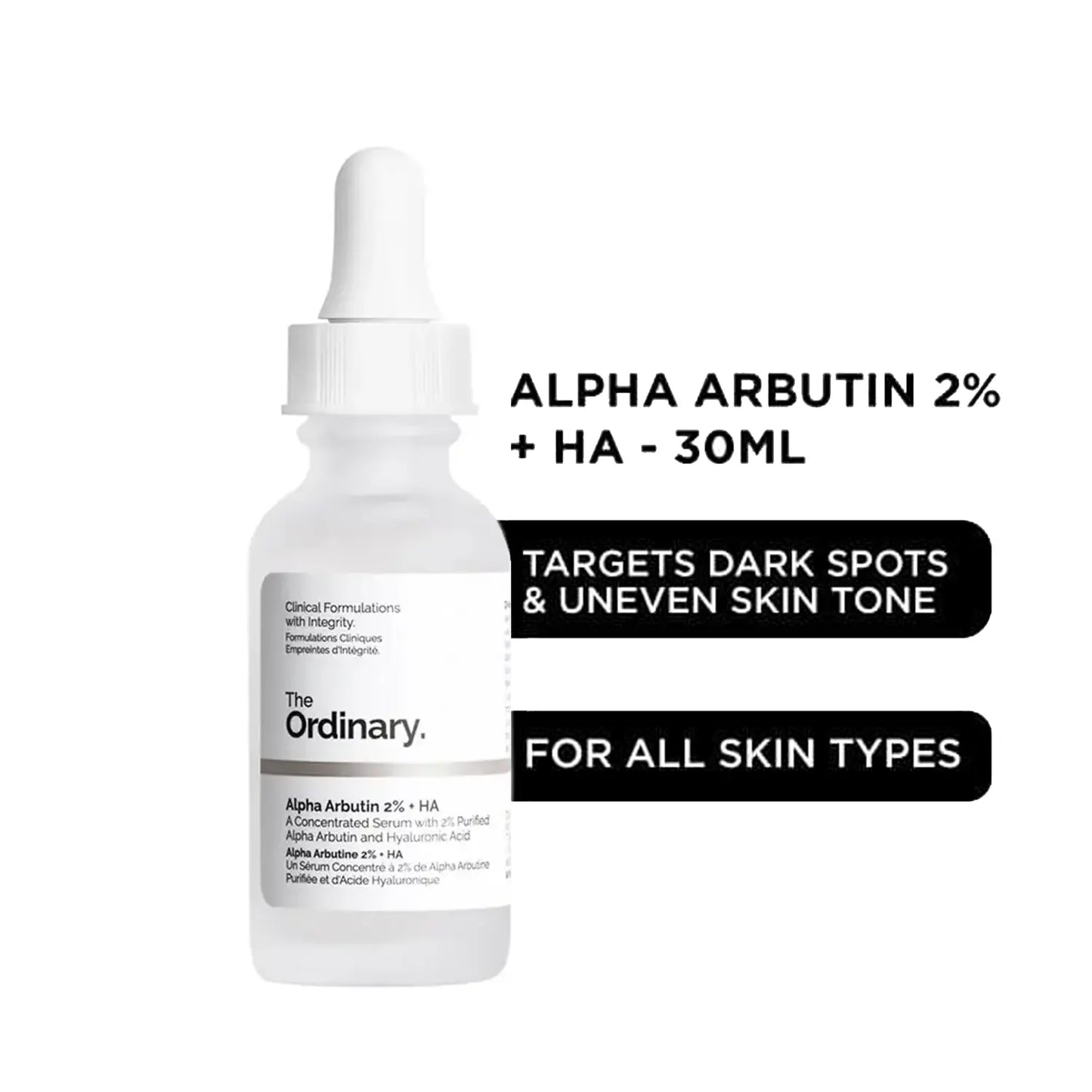 The Ordinary Alpha Arbutin 2% + HA