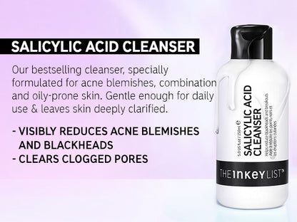 The Inkey List Salicylic Acid Cleanser - 150ml