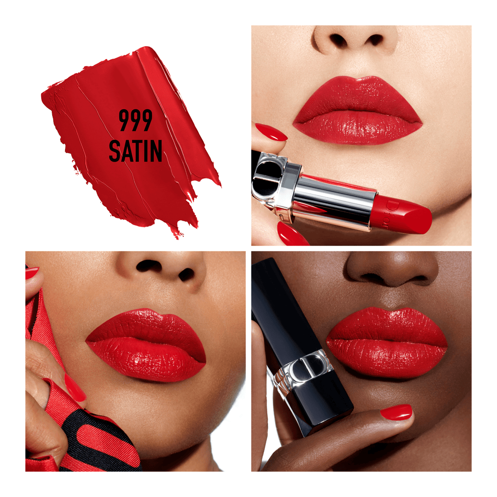 Rouge Dior Lipstick 999 Satin Satin